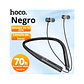 Audífono HOCO Bluetooth ES71 Platinium Neck Mounted NEGRO - Miniatura 3