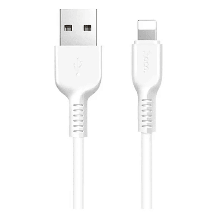 Cable HOCO X20 USB-LIGHTNING BLANCO  1