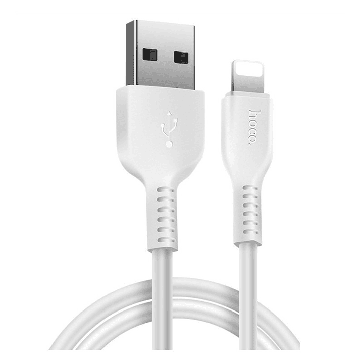 Cable HOCO X20 USB-LIGHTNING BLANCO  4