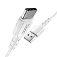 Cable HOCO DU01 USB - TIPO C BLANCO - Miniatura 2
