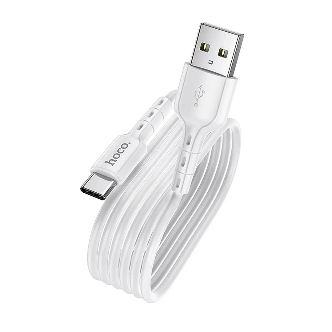 Cable HOCO DU01 USB - TIPO C BLANCO 3