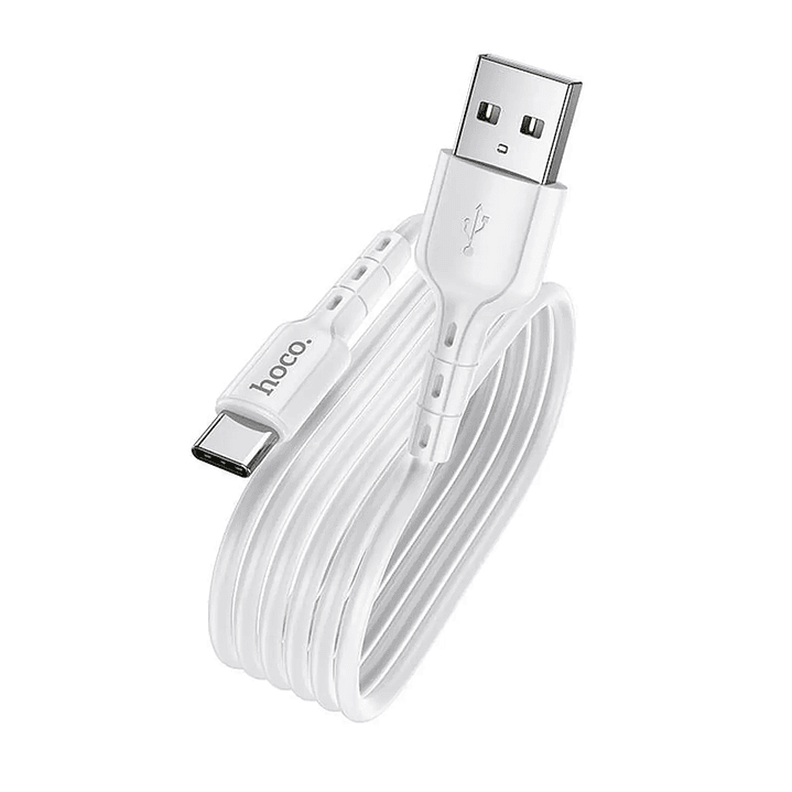 Cable HOCO DU01 USB - TIPO C BLANCO 3