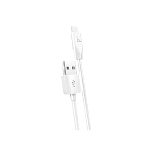 Cable Data HOCO X1 USB A - TIPO C 1M BLANCO