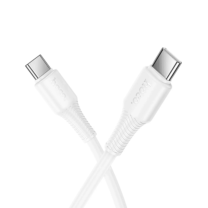 Cable Hoco X120 60W  C to C Blanco 2