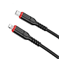 Cable Hoco X59 VICTORY PD - LIGHTNING 2M NEGRO - Miniatura 2