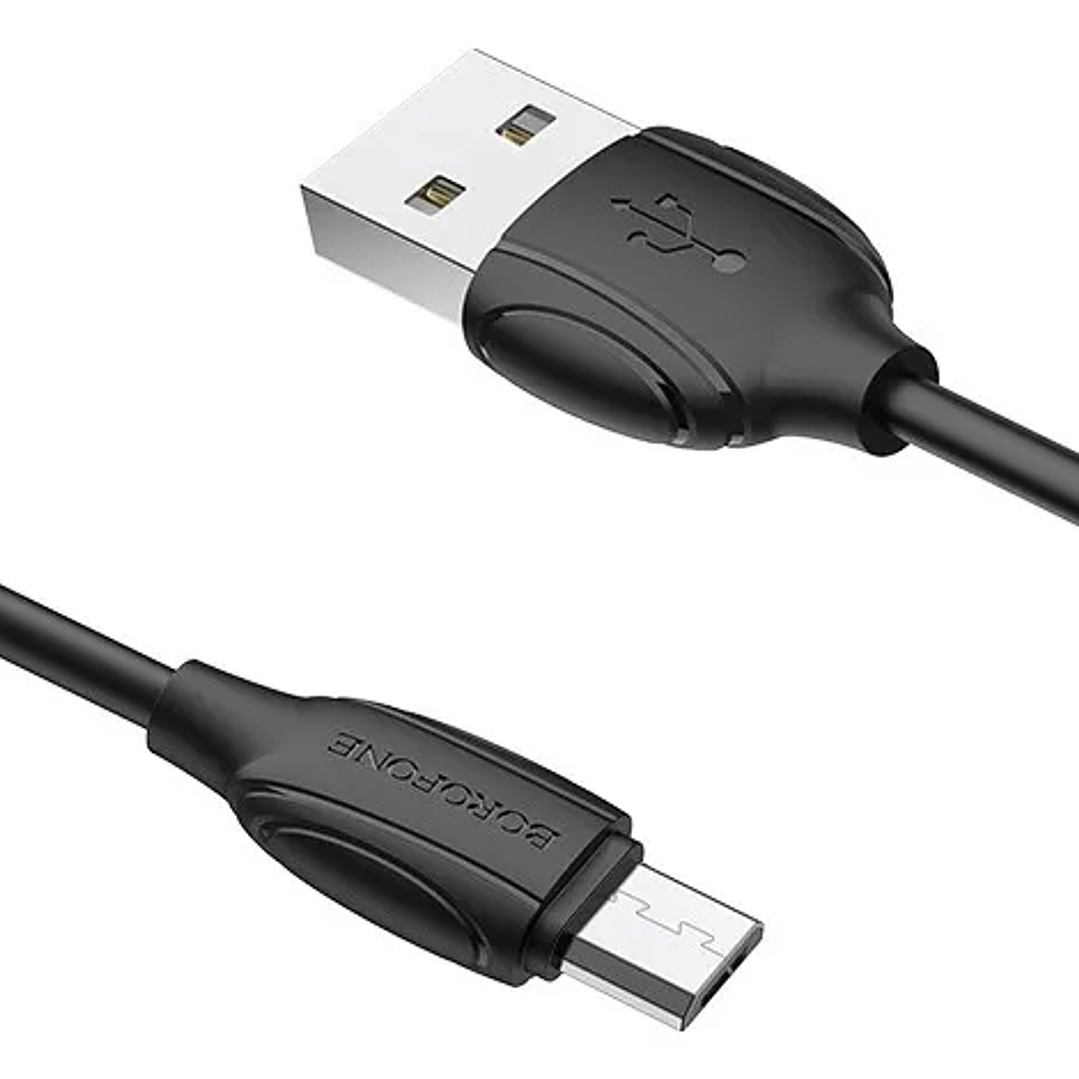 Cable Borofone BX19 Micro 1M Negro 1