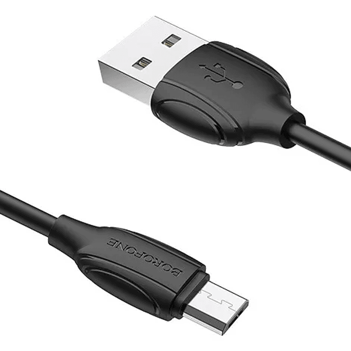 Cable Borofone BX19 Micro 1M Negro 1