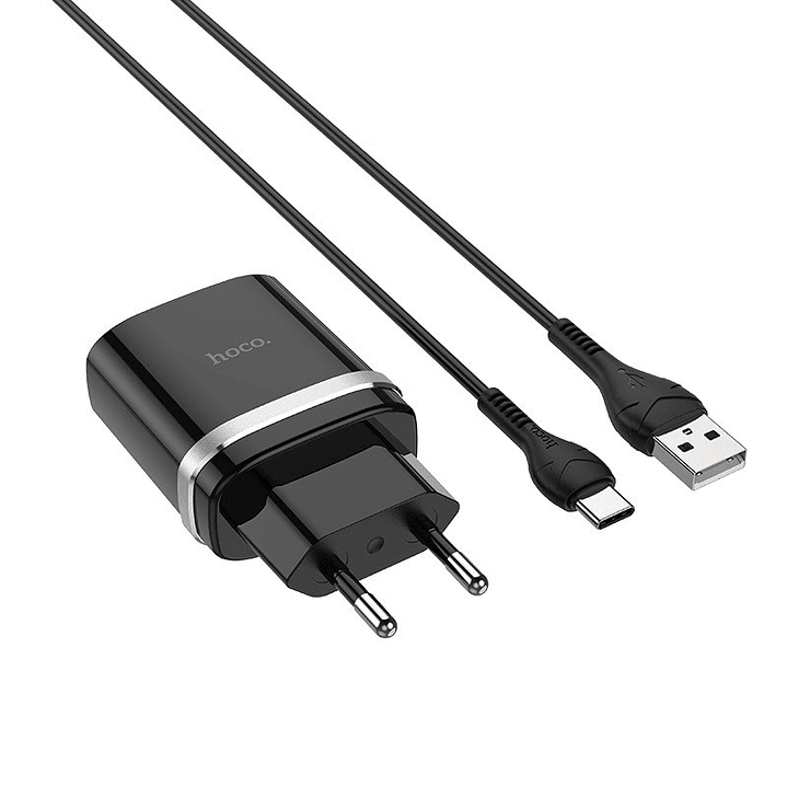 Cragador HOCO C12Q 18W con cable USB-C 1