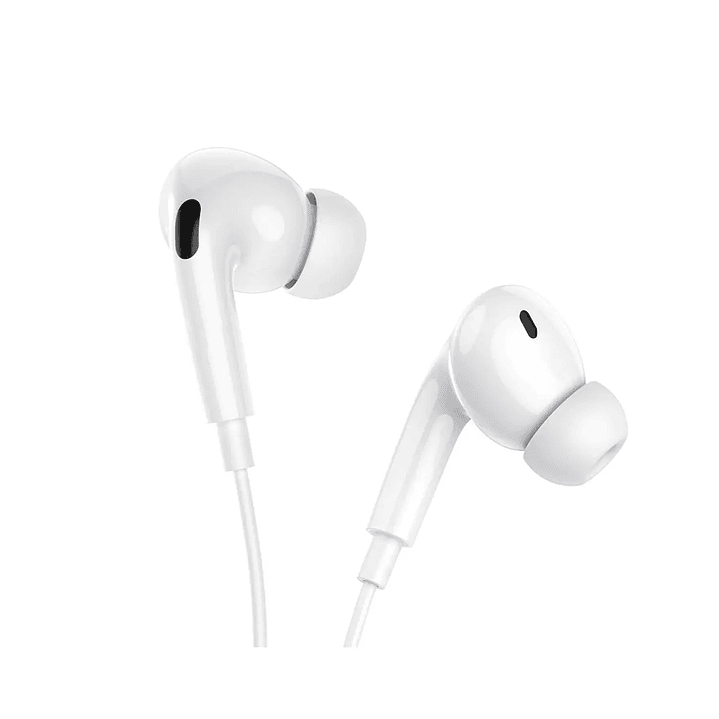 Audífonos Manos Libres HOCO M101 PRO CRYSTAL TIPO C BLANCO 2