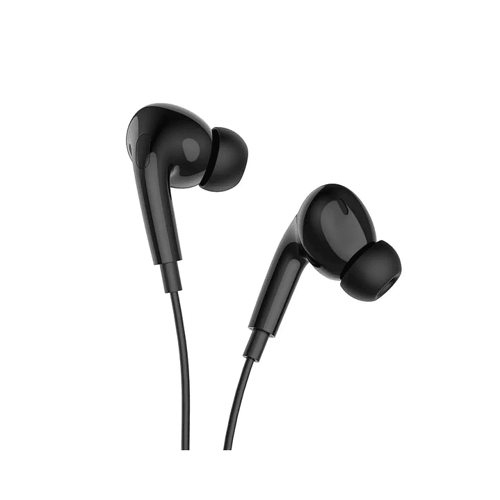 Audífonos Manos Libres HOCO M101 PRO CRYSTAL TIPO C NEGRO 3