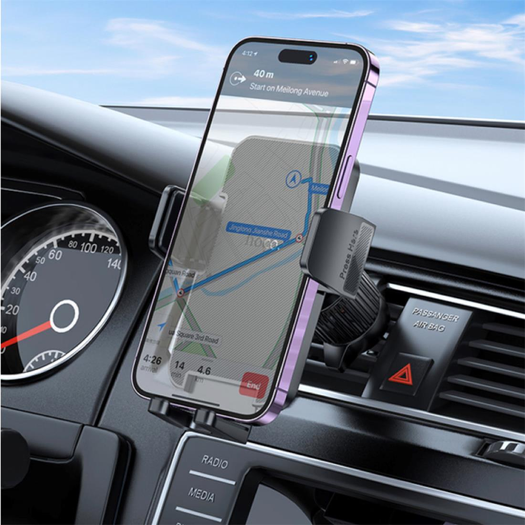 Soporte auto Holder Hoco H36 Negro 8