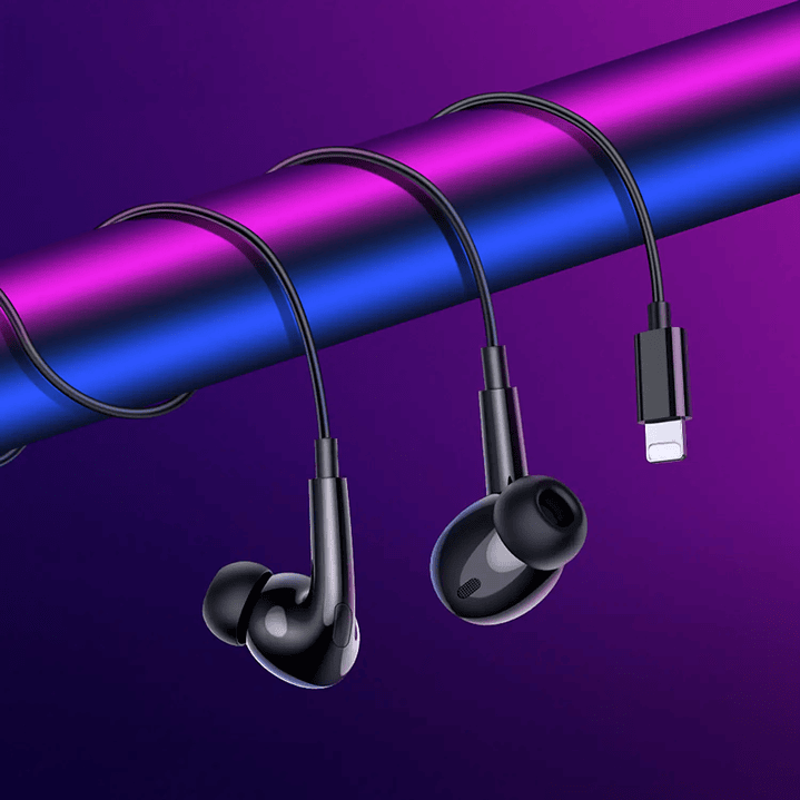 Audífonos Hoco Manos Libre M111 Pro Lightning Negro  5