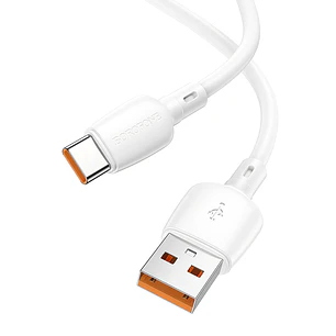 Cable Borofone BX93 Tipo C 100W Blanco