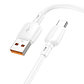 Cable Borofone BX93 Tipo C 100W Blanco - Miniatura 3