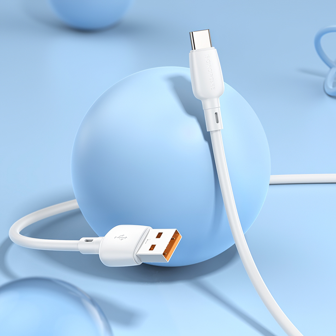 Cable Borofone BX93 Tipo C 100W Blanco 5