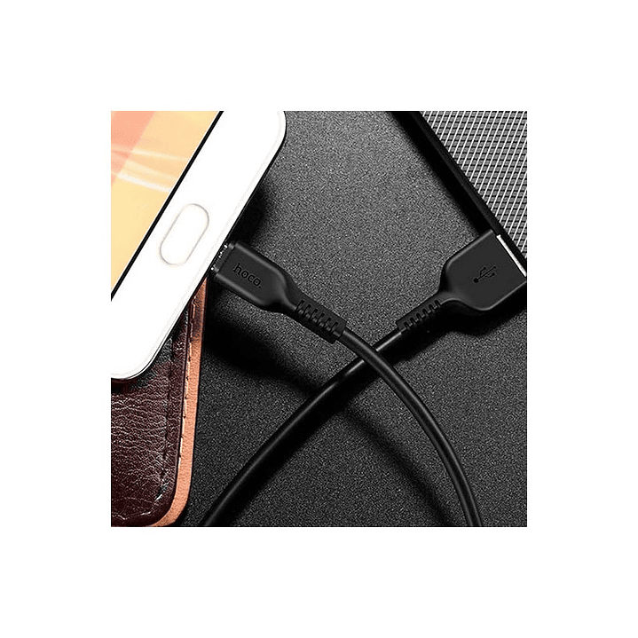 Cable Hoco X20 Micro 1M Negro  4