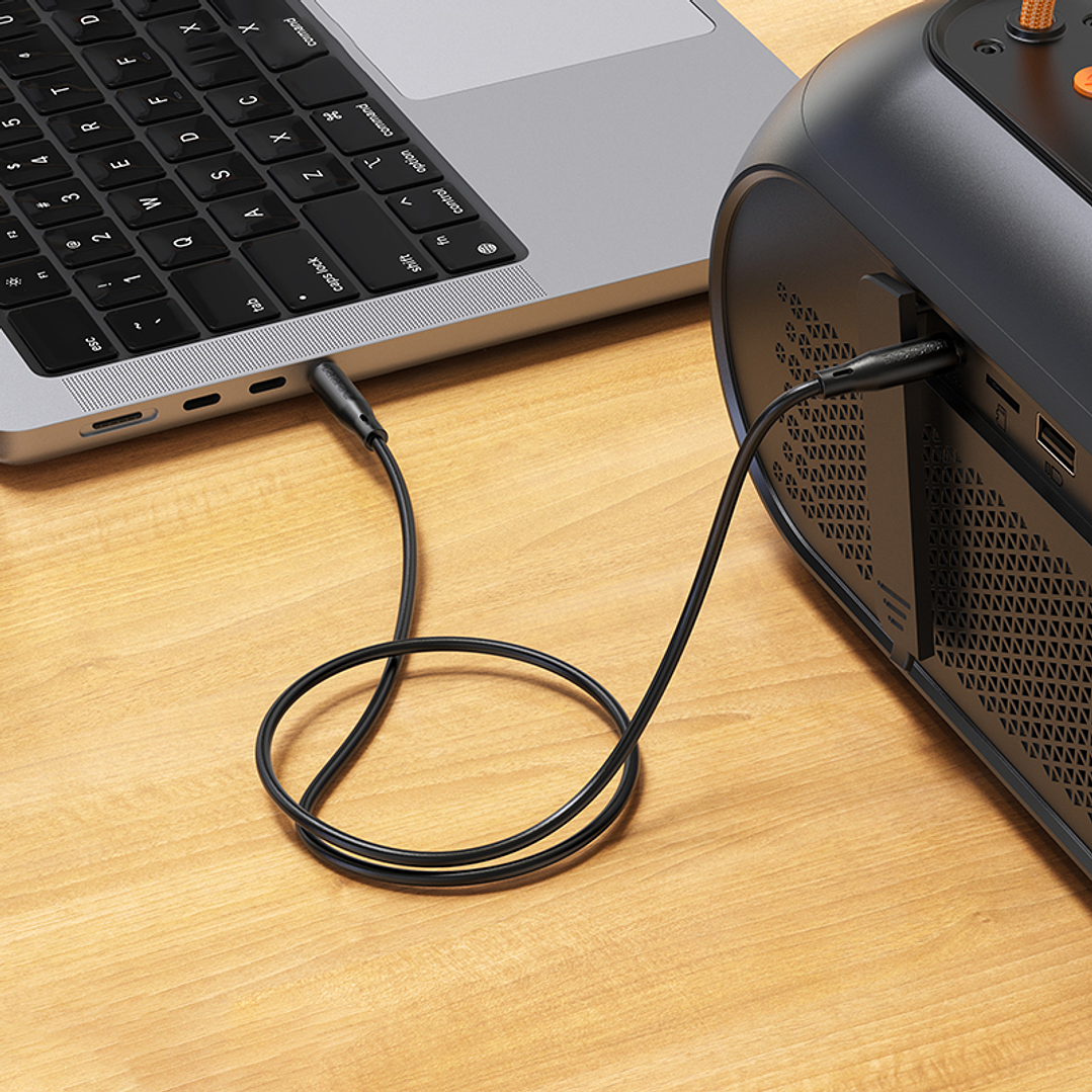 Cable Borofone BL26 Aux - Aux 3.5 mm Negro 5