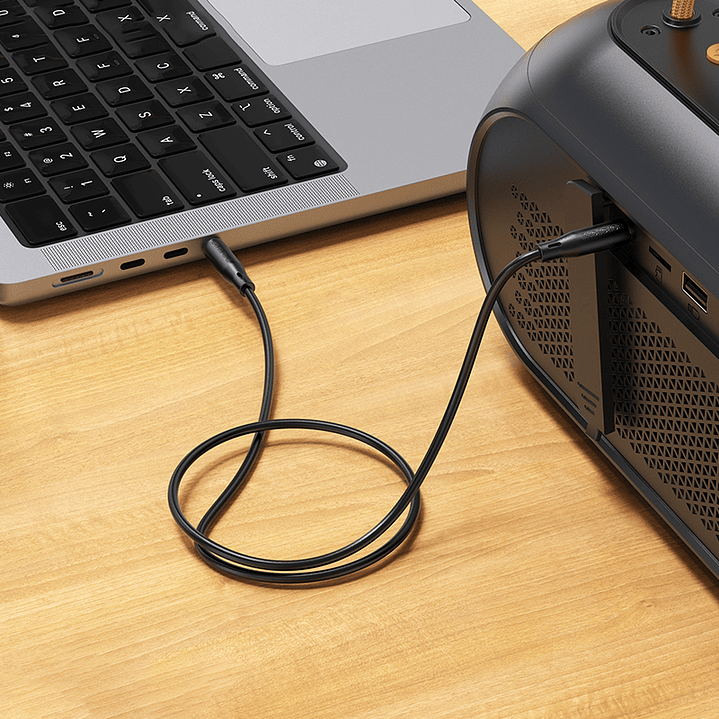 Cable Borofone BL26 Aux - Aux 3.5 mm Negro 5