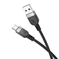Cable Hoco X109 Tipo C 2M Negro - Miniatura 1