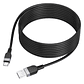 Cable Hoco X109 Tipo C 2M Negro - Miniatura 3