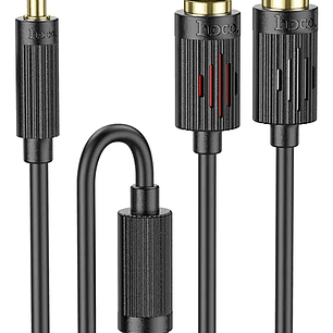 Cable Hoco UPA28 Auxiliar Audio 3.5 a RCA