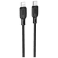 Cable Borofone BX113 Tipo C - Lightning 1M Negro - Miniatura 1