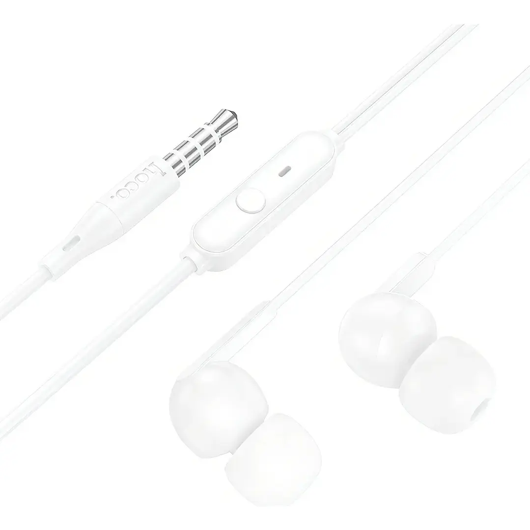 AUDIFONOS HOCO MANOS LIBRE M124 WIDE BLANCO 2