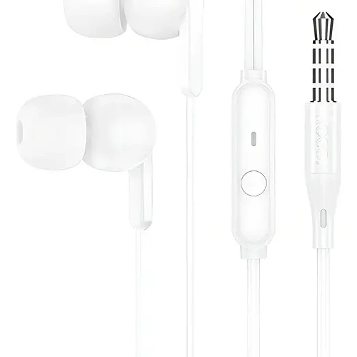 AUDIFONOS HOCO MANOS LIBRE M124 WIDE BLANCO 3