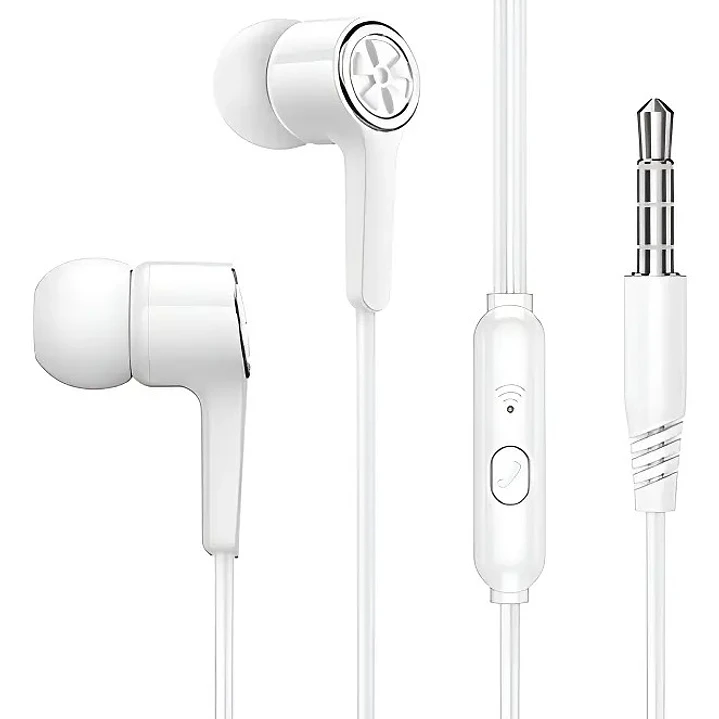 Audifonos Hoco M104 3.5mm Blanco 1