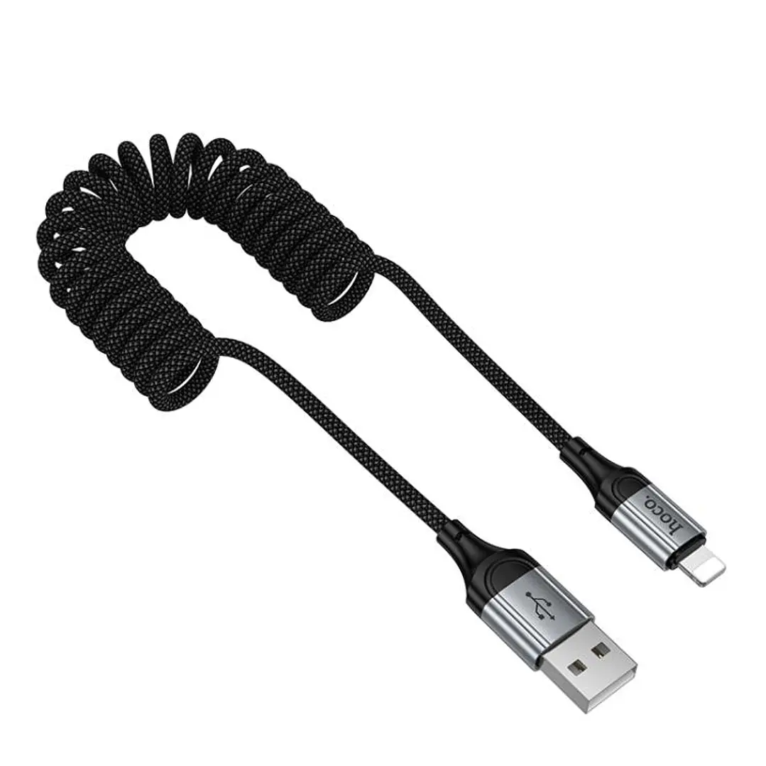 Cable Hoco X121 USB a Lightning Negro  3