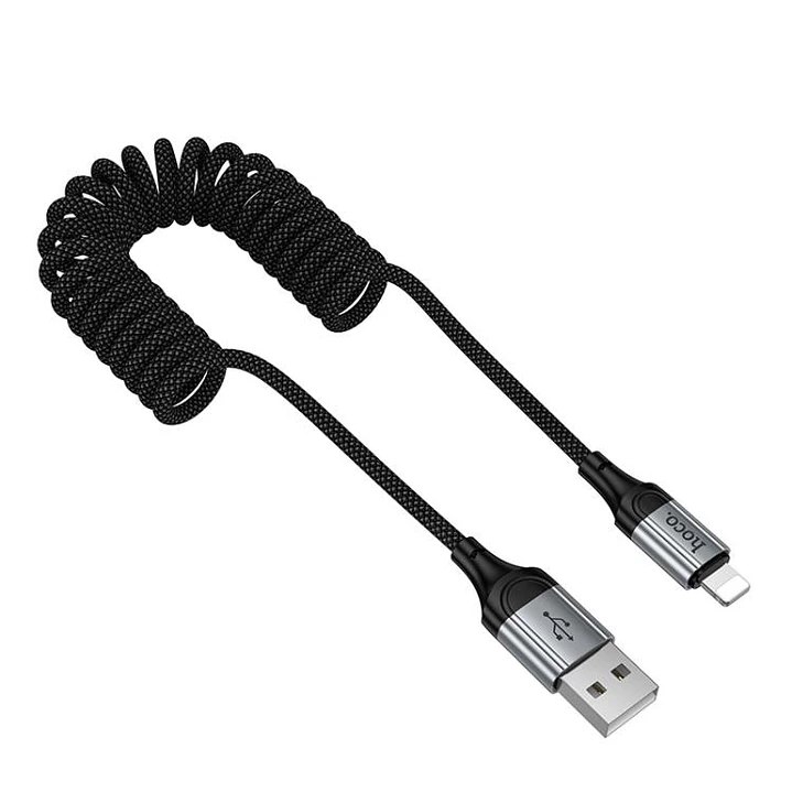 Cable Hoco X121 USB a Lightning Negro  3