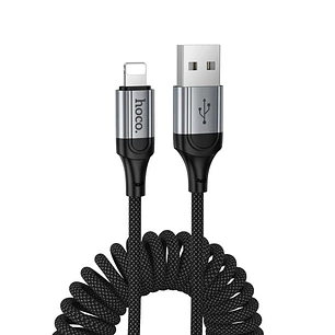Cable Hoco X121 USB a Lightning Negro 