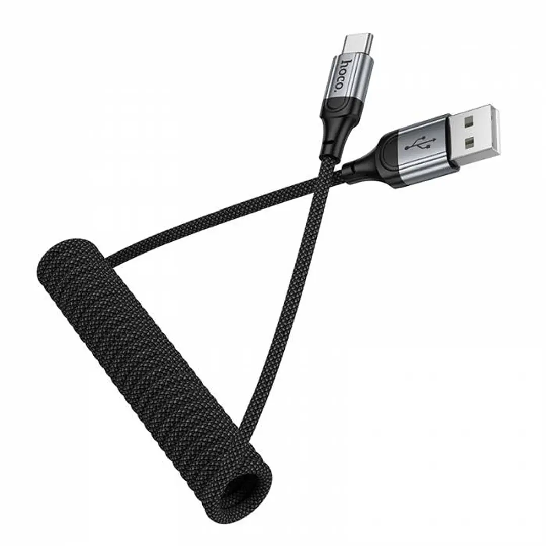 Cable Hoco X121 USB a Tipo C Negro 2