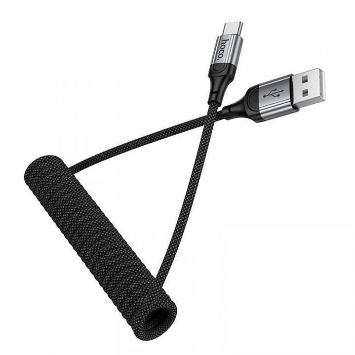 Cable Hoco X121 USB a Tipo C Negro 2
