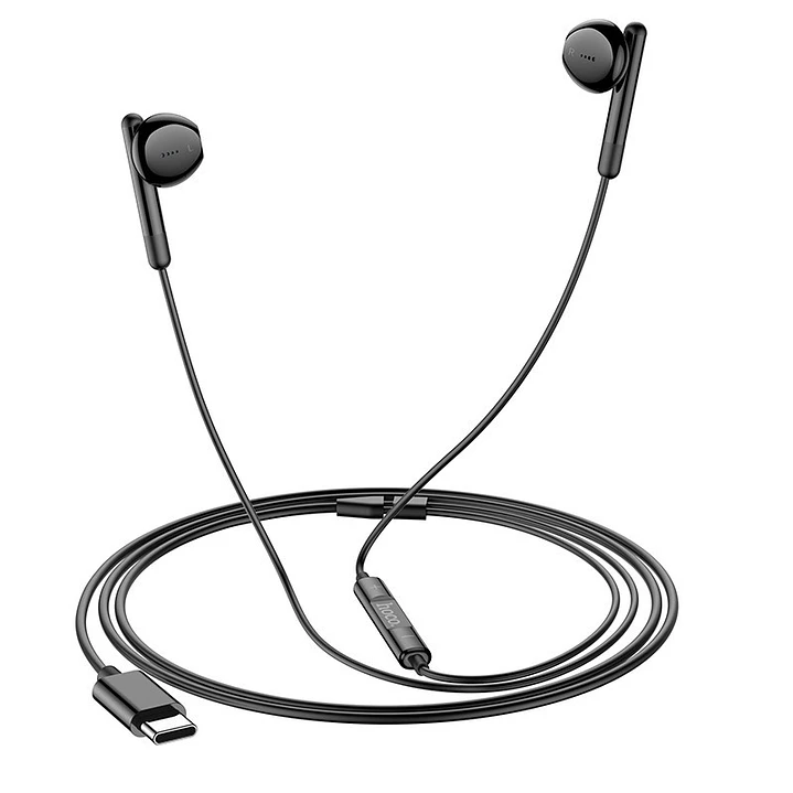 Audifonos Manos Libre HOCO M93 TIPO C JOY NEGRO  3