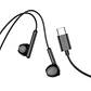 Audifonos Manos Libre HOCO M93 TIPO C JOY NEGRO  - Miniatura 4