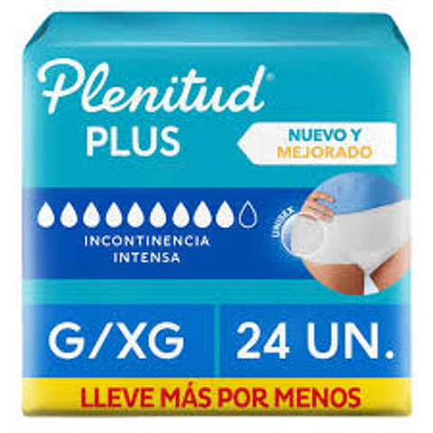 Calzon Plenitud Protect Plus 24 Un Gxg