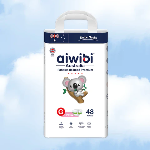 Pañales Aiwibi Dulce Noche - Elige La Talla Tamaño Grande (g) (48 Pañales)