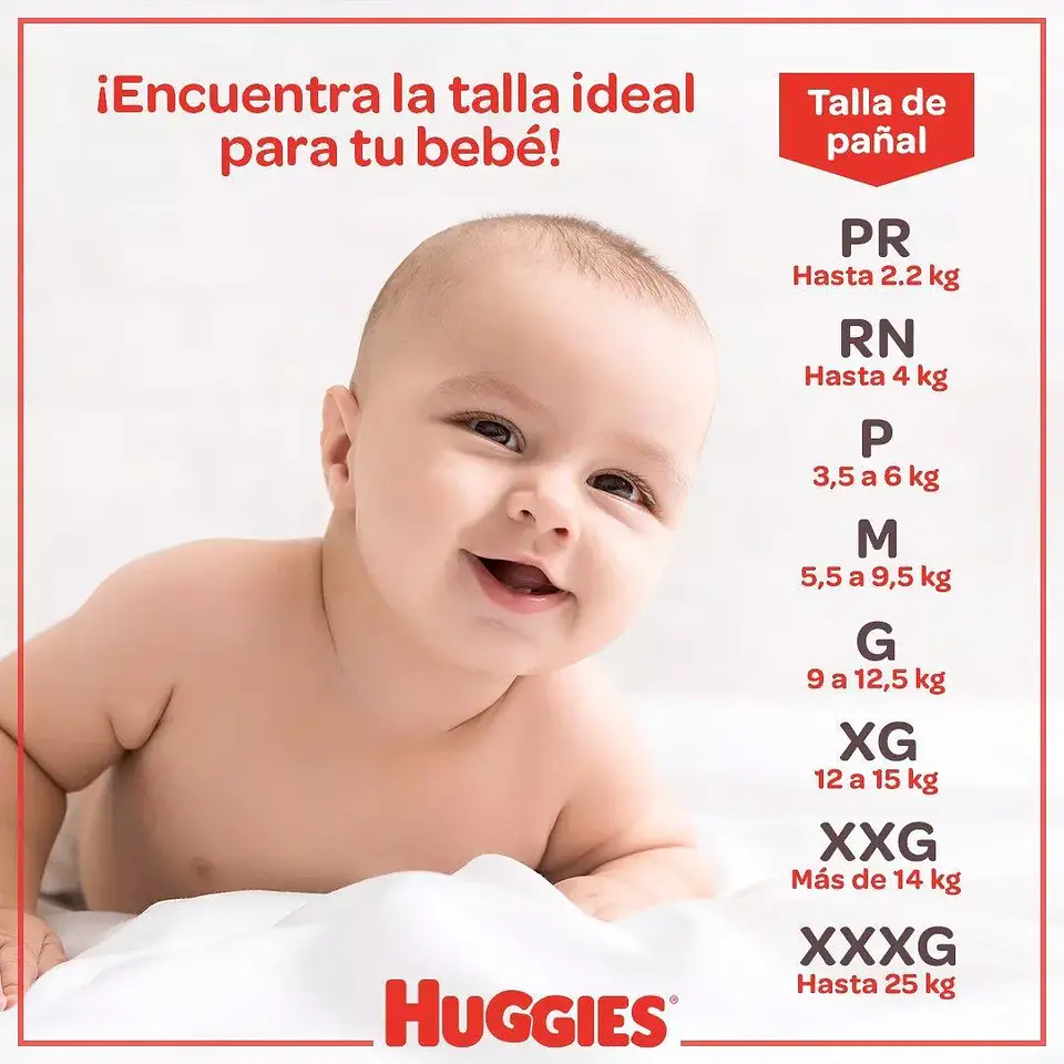 Pañales Huggies Natural Care 108 Unidades Talla G 4
