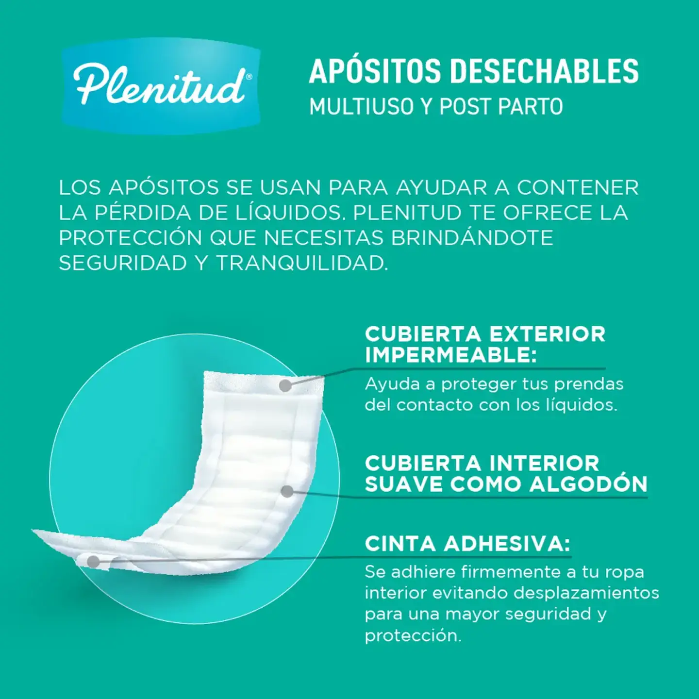 Apósito Plenitud Mimi Incontinencia Leve Pack 20 Un 3