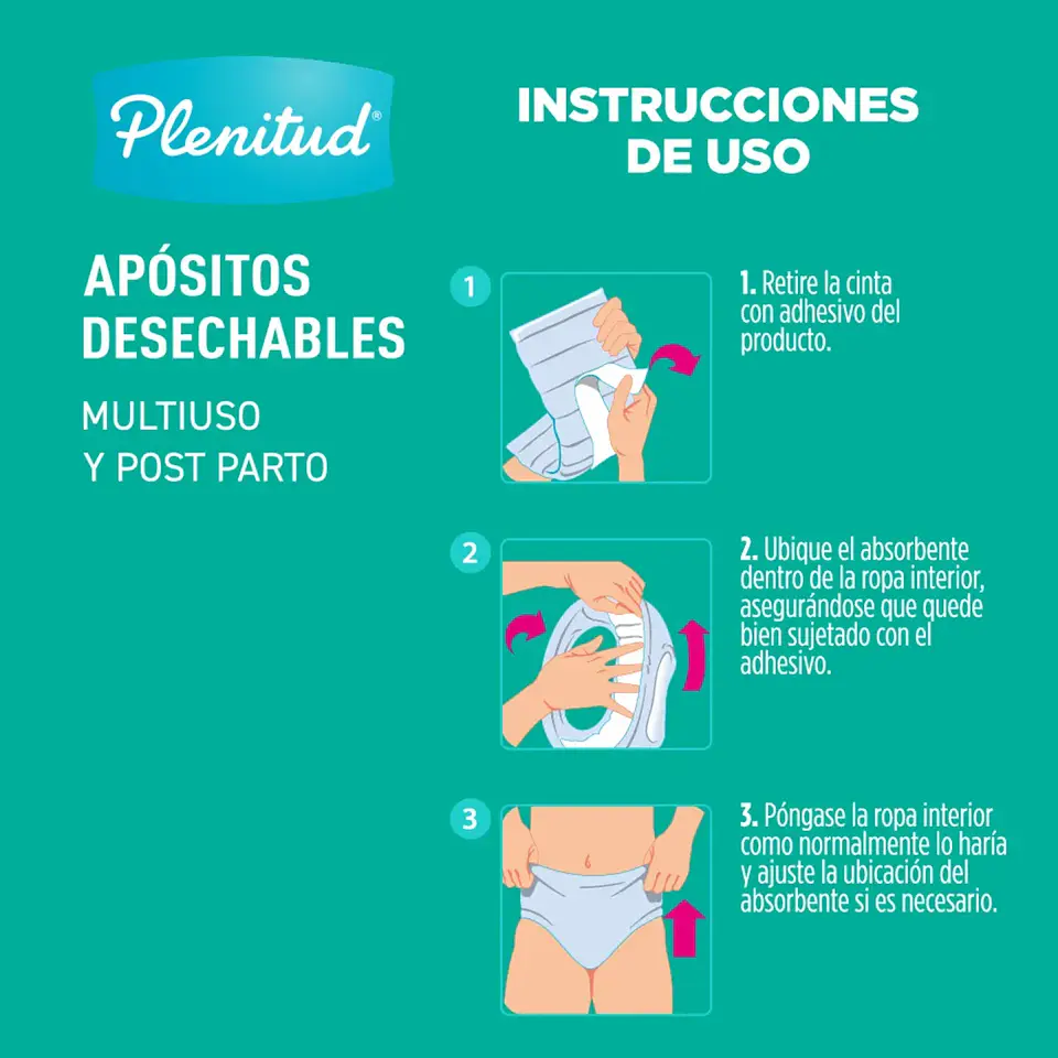 Apósito Plenitud Mimi Incontinencia Leve Pack 20 Un 4