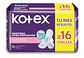 Kotex Nocturna Toallas Femeninas Con Alas 16 Unidades - Miniatura 4
