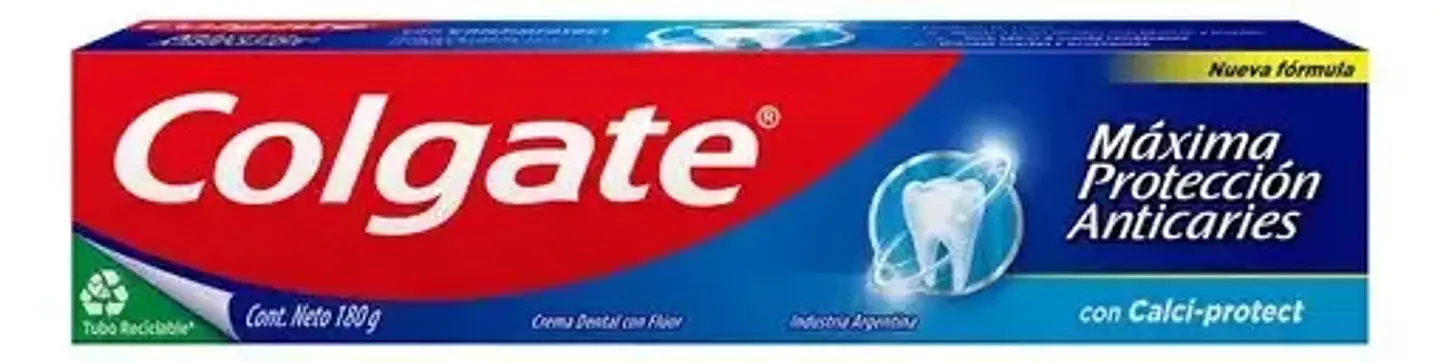 Crema Dental Colgate Máxima Protección Anticaries 180g 1