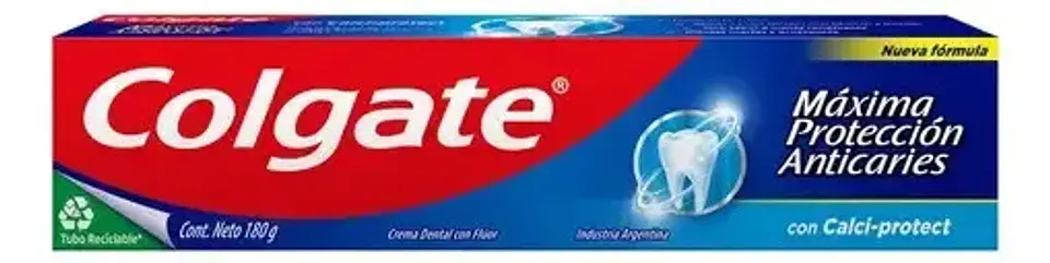 Crema Dental Colgate Máxima Protección Anticaries 180g 1