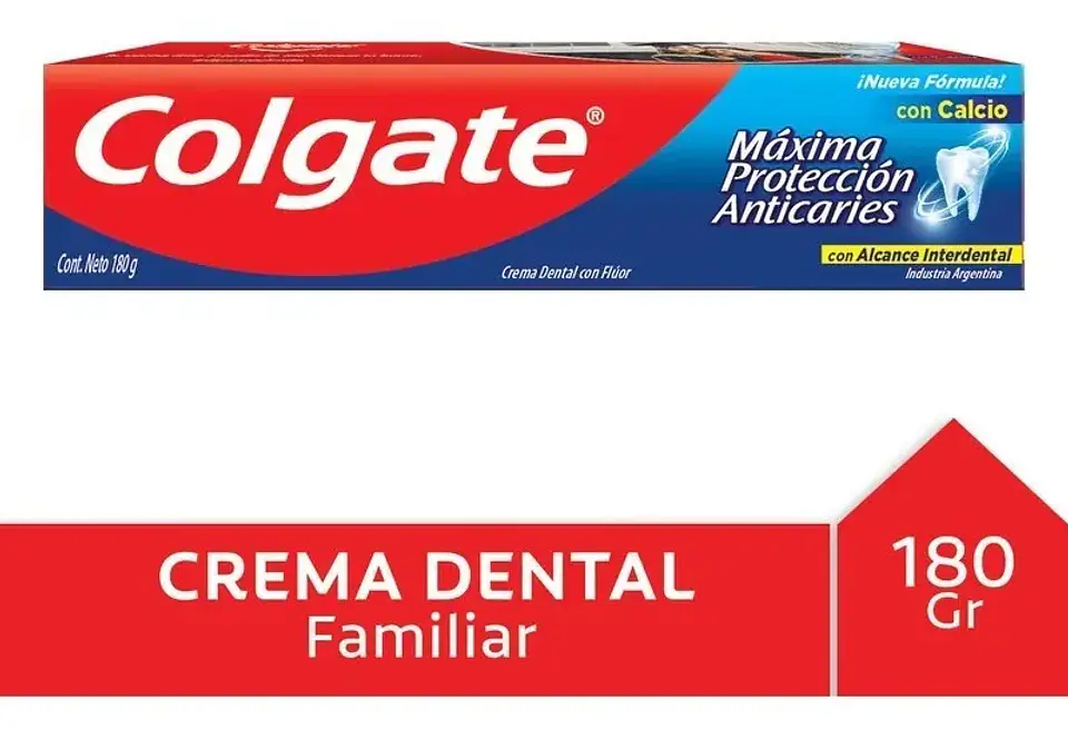 Crema Dental Colgate Máxima Protección Anticaries 180g 3