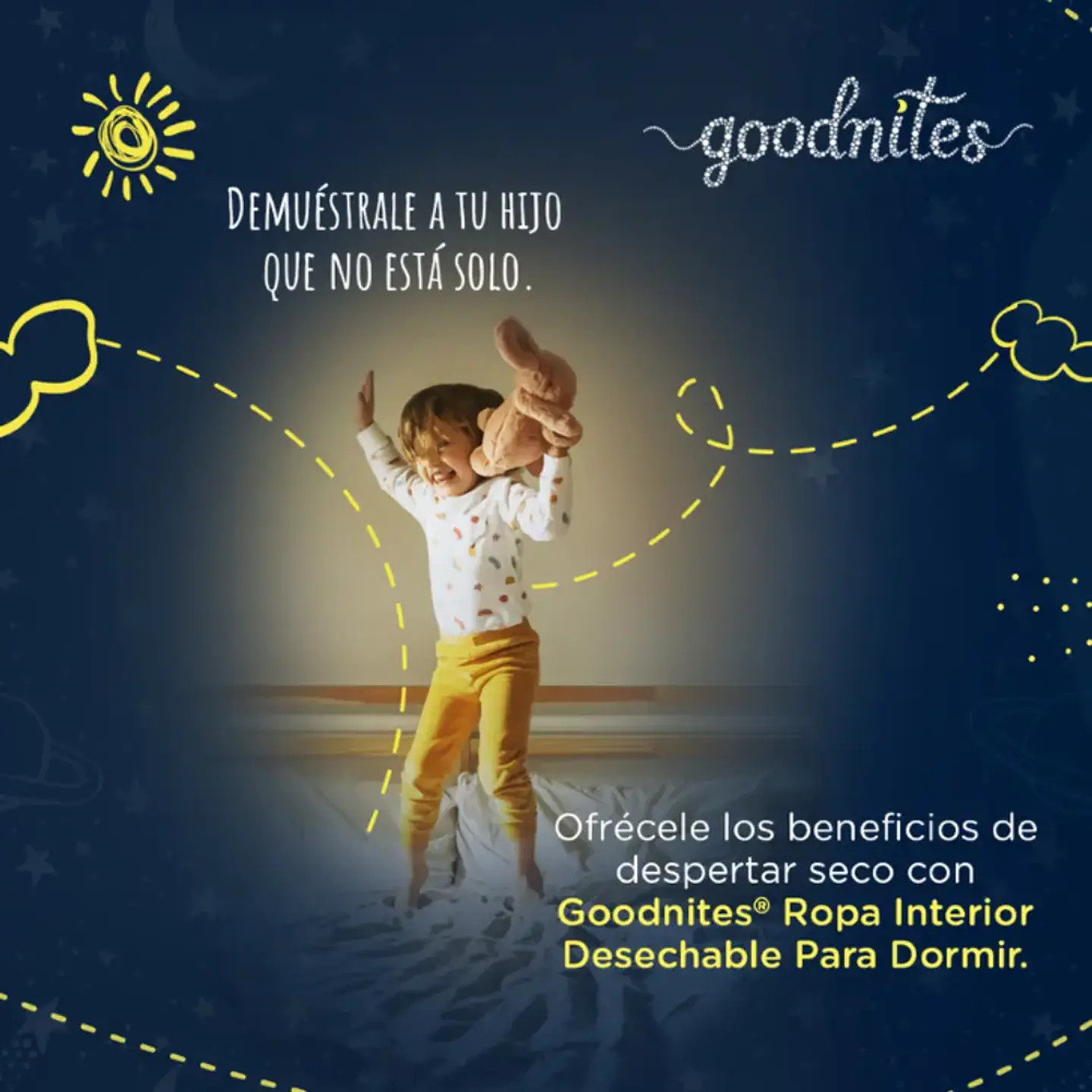 Pañales Goodnites Elige Talla Ropa Interior Pants S/M (14UN) 2