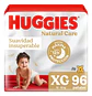 Pañales Huggies Natural Care Mensual XG X96 - Miniatura 1