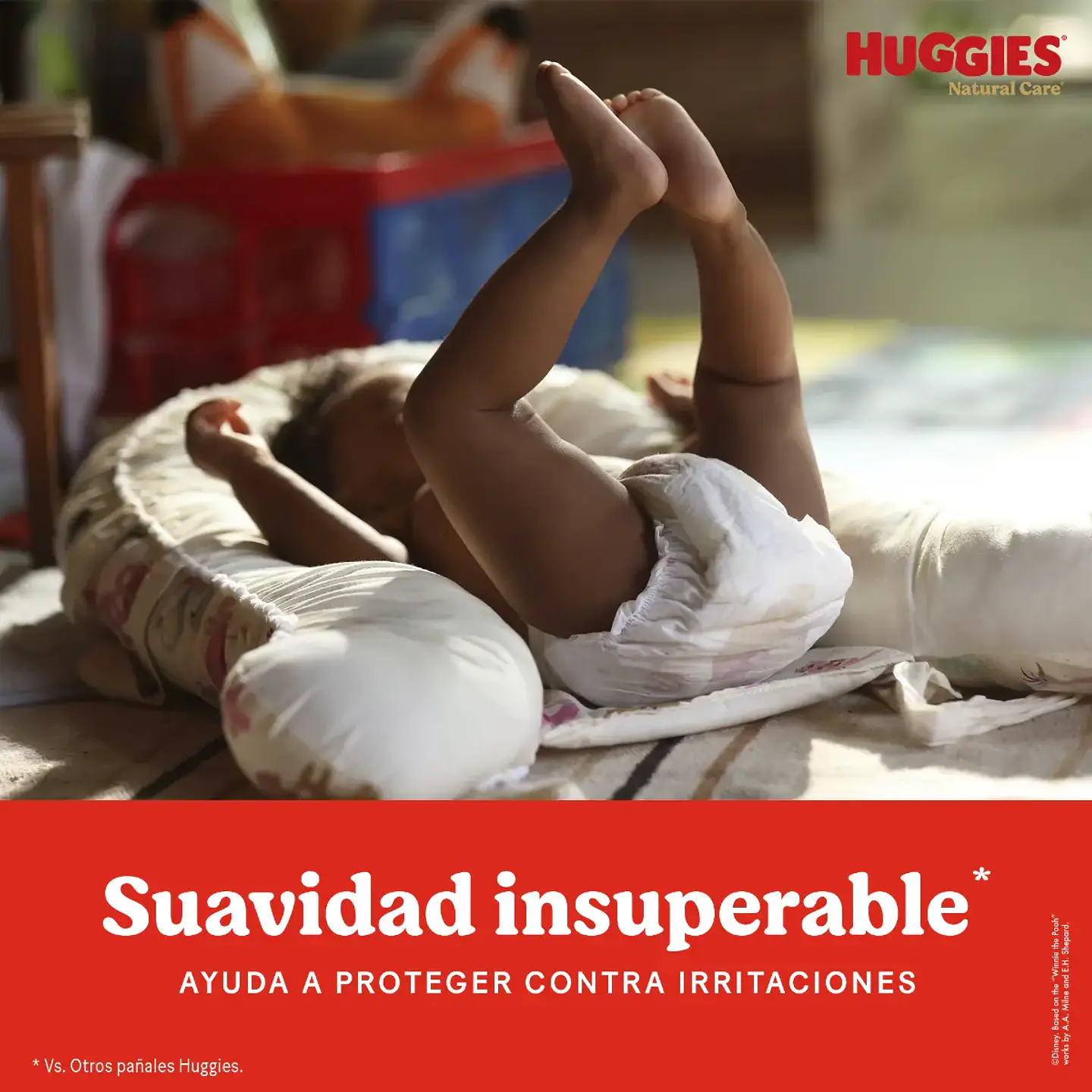 Pañales Huggies Natural Xtra Care M X 70 Pañales Mediano (m) Sin Género 5