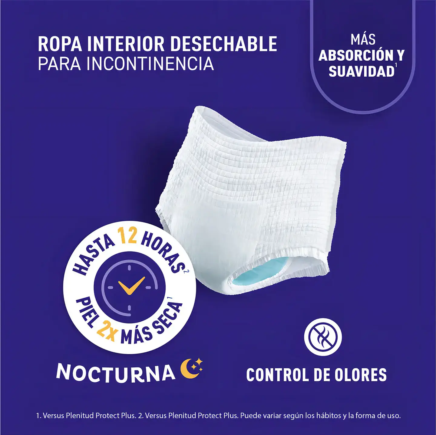 Plenitud Protect Plus Pants Nocturno P/m 14 Unidades 3