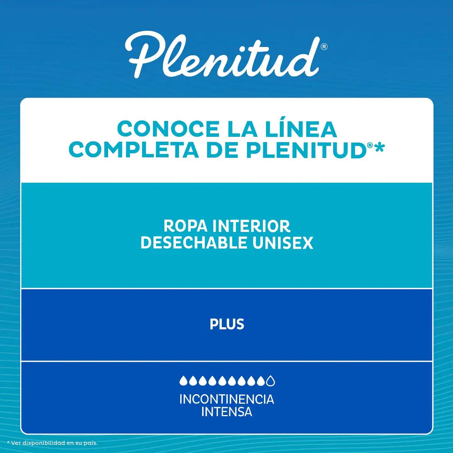 Ropa Interior Desechable Plenitud Inc. Fuerte Talla P/m 24  3